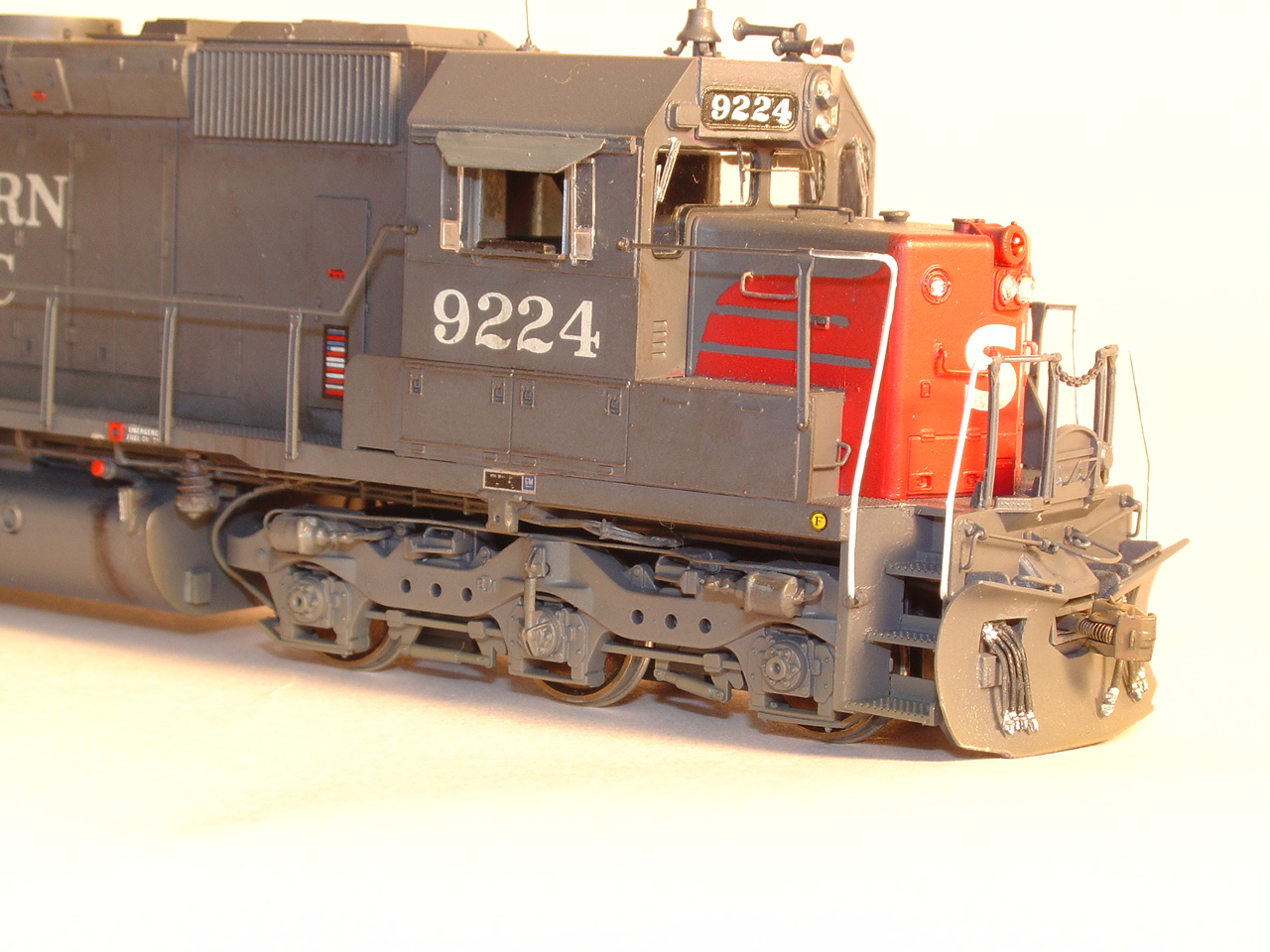 SP #9224 AC4400CW — HO scale model detailed with Details West castings