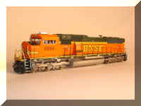 SD70MAC Super Detail Kit — BNSF, UP, NS